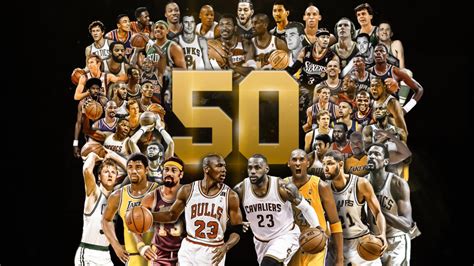 greatest basketball players of all time|50 greatest players in nba history.